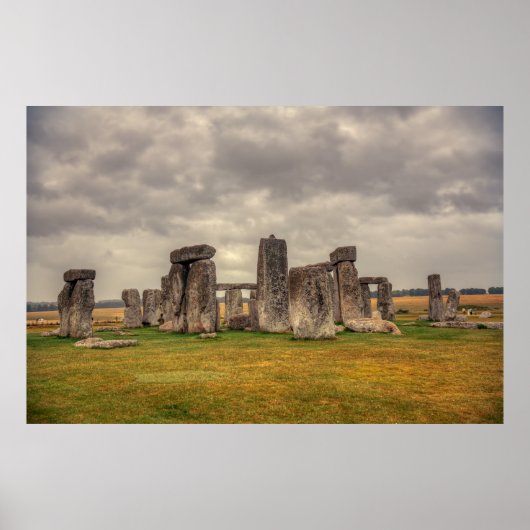 Poster Stonehenge (Devant)