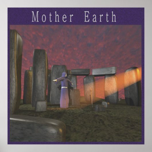 Poster Stonehenge (Devant)