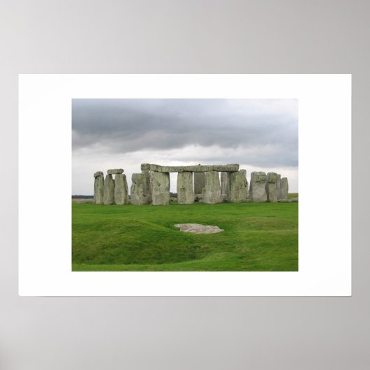 Poster Stonehenge (Devant)