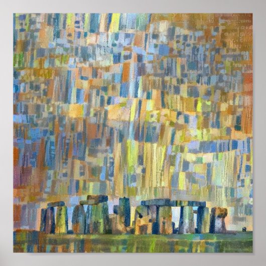 Poster Stonehenge (Devant)