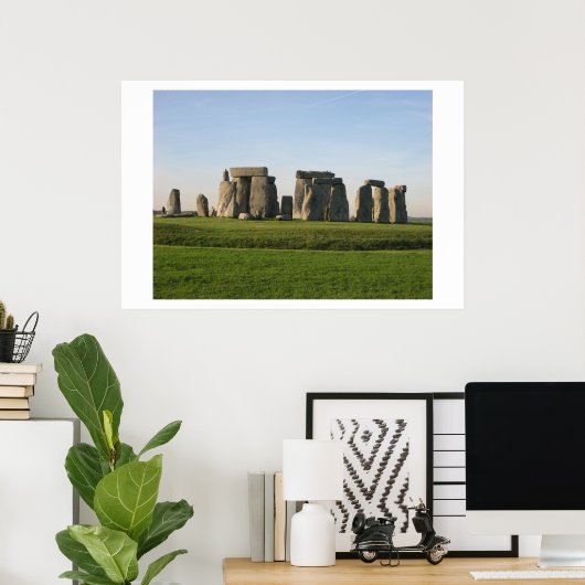 Poster Stonehenge (Bureau à domicile)