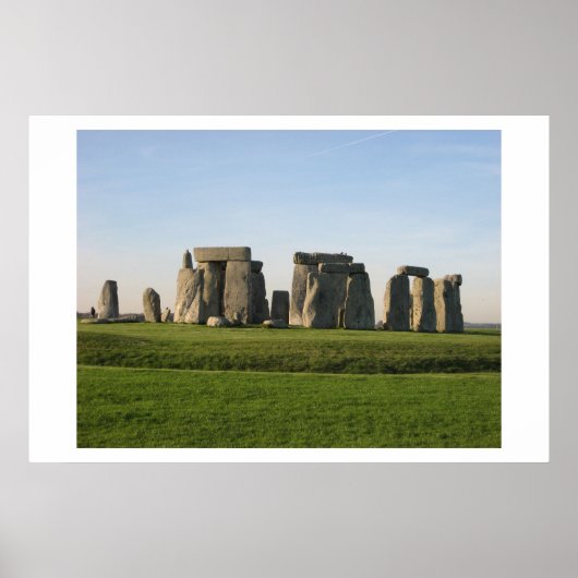 Poster Stonehenge (Devant)