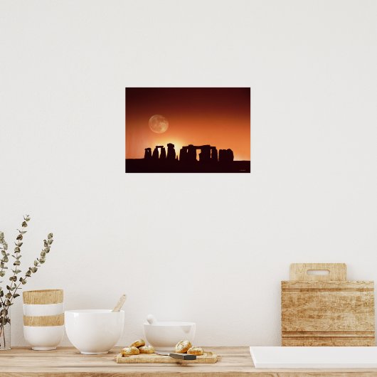 Poster Stonehenge, Angleterre 2 (Cuisine)