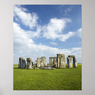 Poster Stonehenge (environ 2500 avant JC), UNESCO Monde