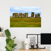 Poster Stonehenge Pittoresque, Angleterre (Bureau à domicile)