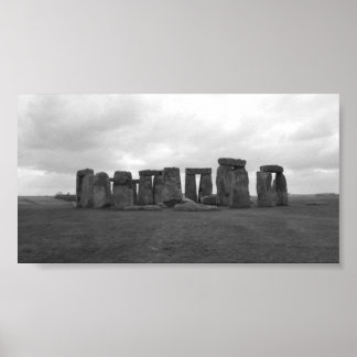 Poster Stonehenge, plaine de Salisbury