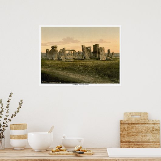 Poster Stonehenge, Salisbury, Angleterre (Cuisine)