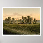 Poster Stonehenge, Salisbury, Angleterre (Devant)