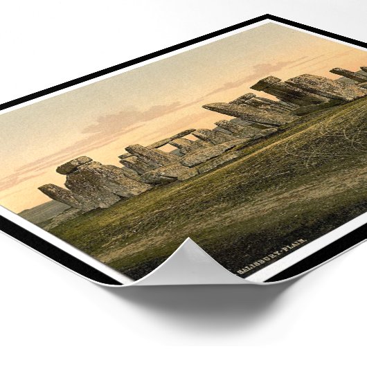 Poster Stonehenge, Salisbury, Angleterre (Coin)