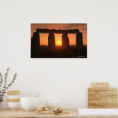 Poster Stonehenge Sunrise (Cuisine)
