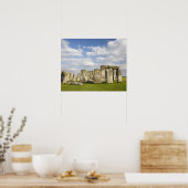 Poster Stonehenge (vers 2500 avant JC), UNESCO World 2 (Cuisine)