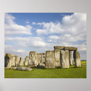 Poster Stonehenge (vers 2500 avant JC), UNESCO World 2