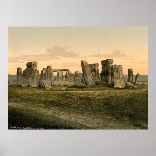 Poster Stonehenge, Wiltshire, Angleterre (Devant)