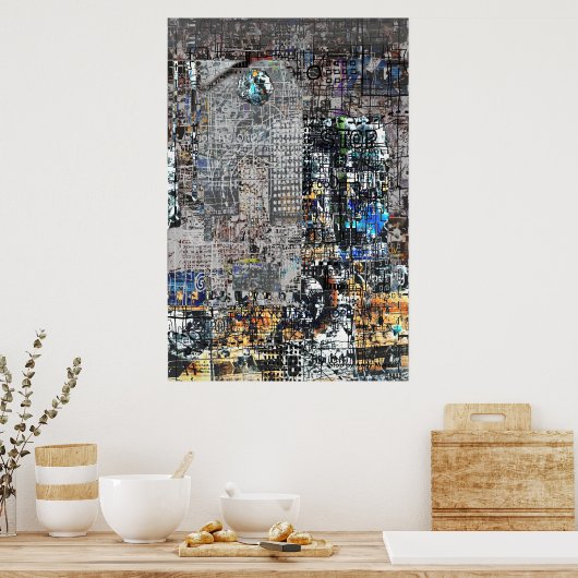 Poster "Stop" (Cuisine)