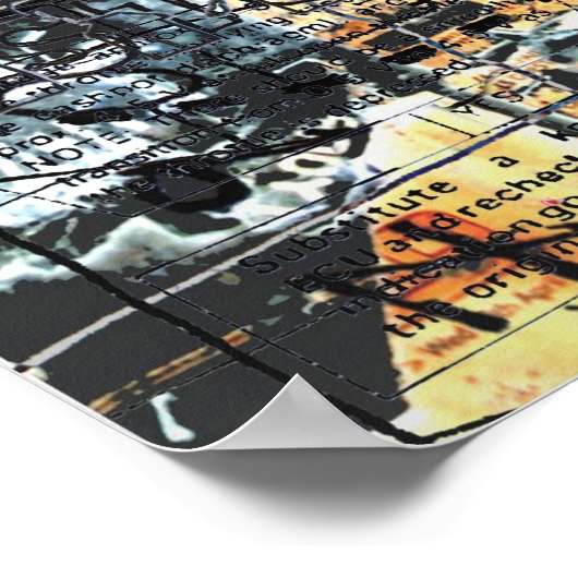 Poster "Stop" (Coin)