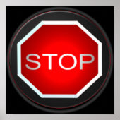 Poster Stop Sign (Devant)