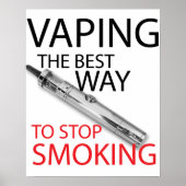 Poster Stop smoking (Devant)