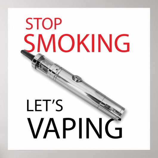 Poster Stop smoking (Devant)