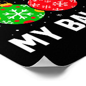 Poster Stop Staring At My Funny Dirty Christmas Adult Hum (Coin)