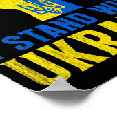 Poster Stopper Avec L'Ukraine Aimer Soutenir Ukraine Homm (Coin)