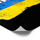 Poster Stopper Avec L'Ukraine Aimer Soutenir Ukraine Homm (Coin)
