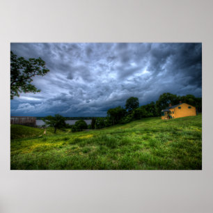 Poster Storm Over The Potomac