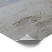 Poster Stormy Sandcastle Beach Landscape (Coin)