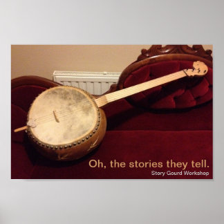 Poster Story Gourd Poster- Basse-Roost sur chesterfield