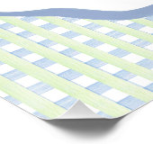 Poster Storybook Garden Rabbit Baby Shower Welcome (Coin)