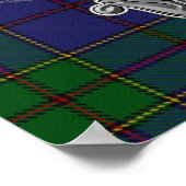 Poster Strachan Tartan & Badge (Coin)
