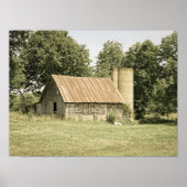 Poster Strafford Mo Barn Antique (Devant)