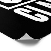 Poster Straight Outta College Classe de 2025 (Coin)