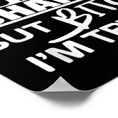 Poster Straight Outta Shape But Btch Im Tryin Funny Worko (Coin)