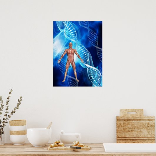 Poster Strand ADN (Cuisine)