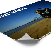 Poster- strand poster (Hoek)