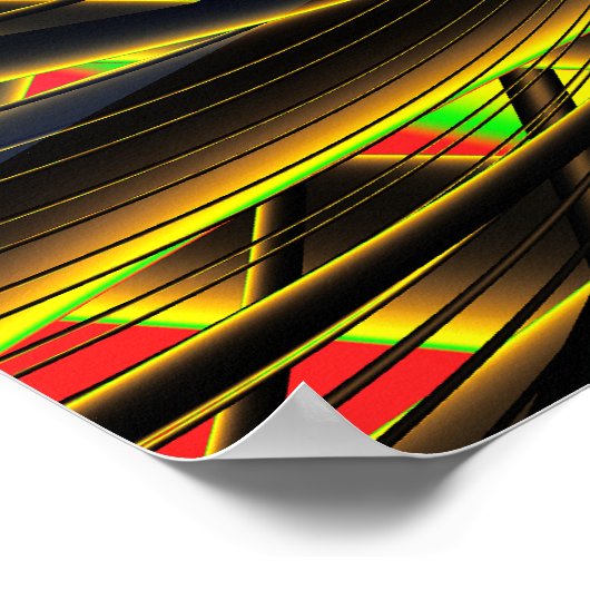 Poster 'Strand Wave' (Coin)