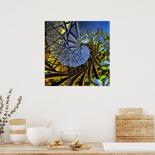 Poster 'Strand Wave' (Cuisine)