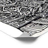 Poster Stranded, par Brian Benson (Coin)