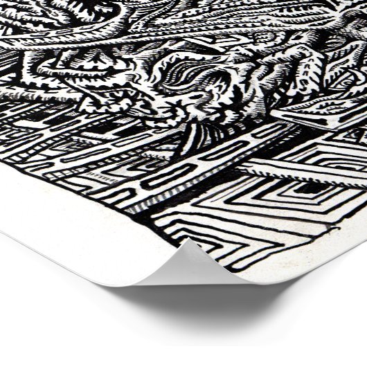 Poster Stranded, par Brian Benson (Coin)