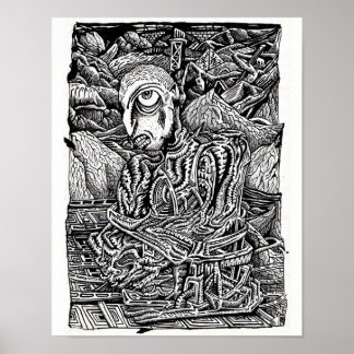 Poster Stranded, par Brian Benson