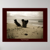 poster strandscène (Voorkant)