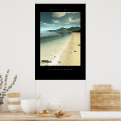 Poster Strandspaziergang (Cuisine)