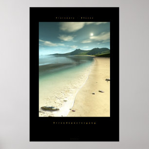 Poster Strandspaziergang