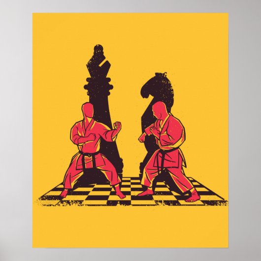 Poster Stratégiste des artistes martiaux (Devant)