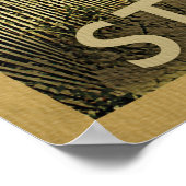 Poster Stratford Connecticut Beach Vintage voyage (Coin)