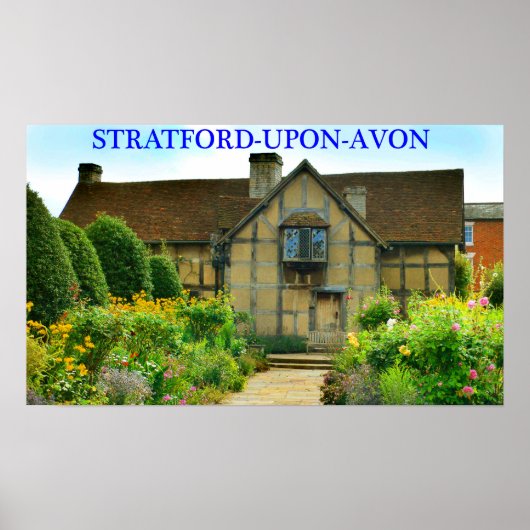 Poster stratford-sur-avon (Devant)