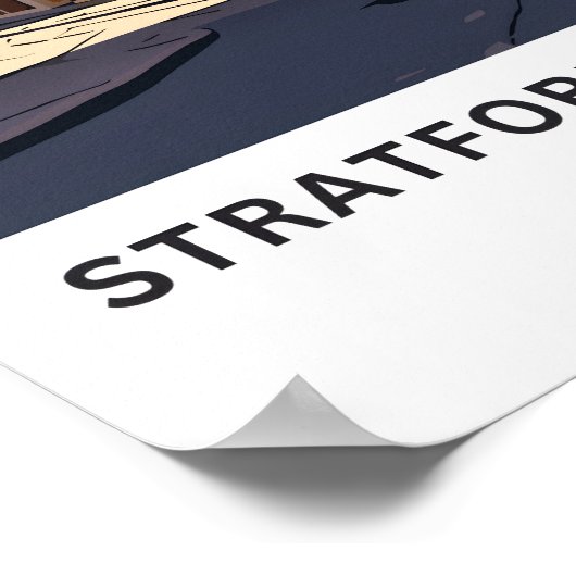 Poster Stratford Upon Avon England Imprimer (Coin)