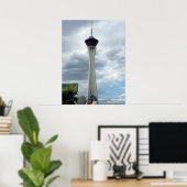 Poster Stratosphere Las Vegas Closeup (Bureau à domicile)