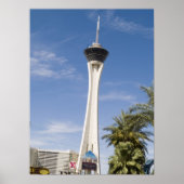 Poster Stratosphere Las Vegas Tower Print (Voorkant)