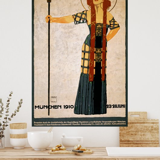 Poster Strauss Salome Opera (Cuisine)